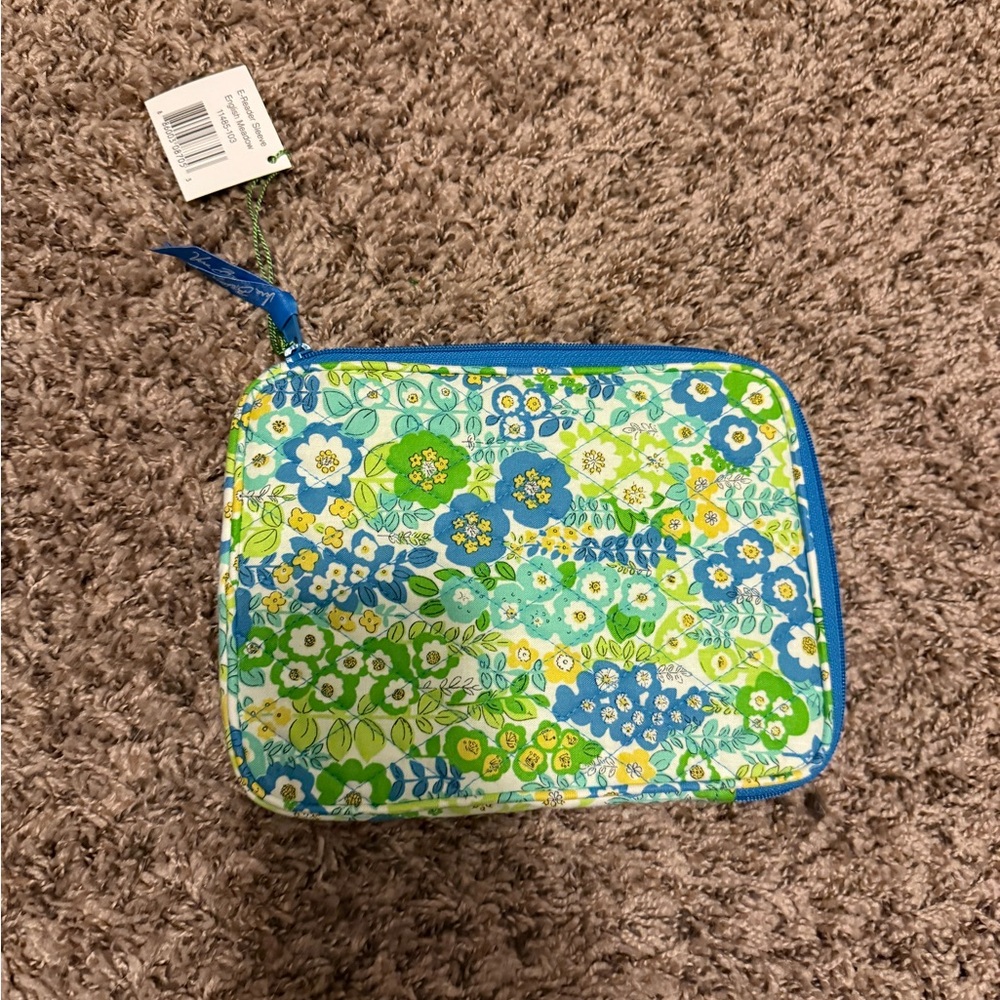 NWT Vera Bradley Floral Tablet Case - Blue, Green, Yellow